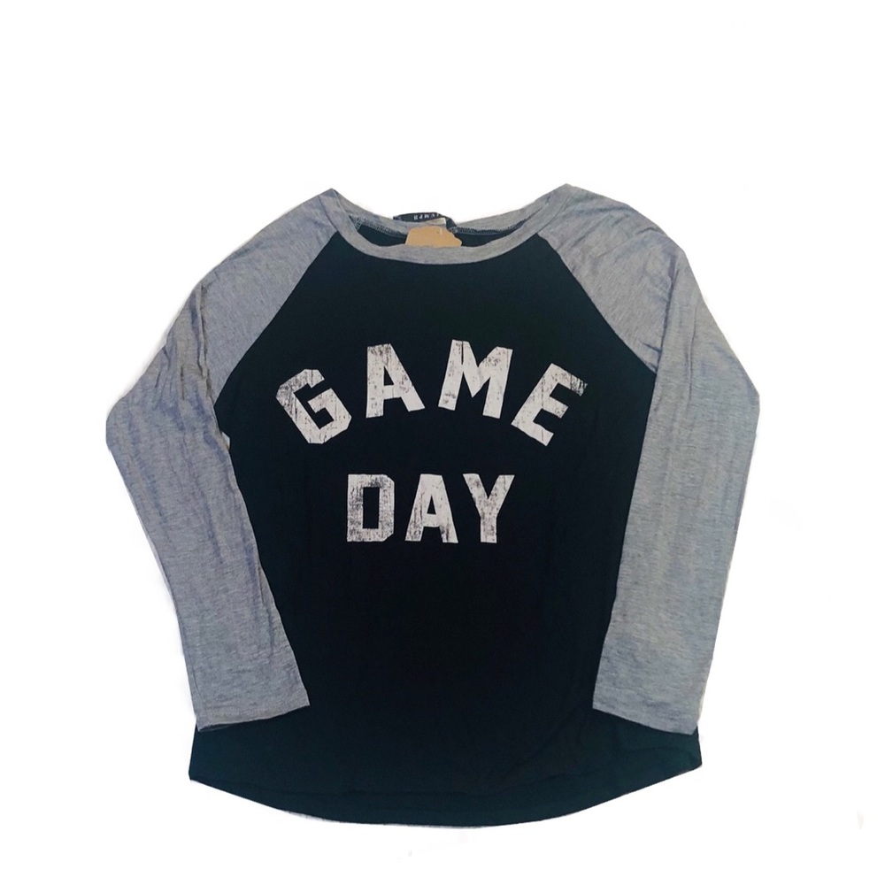 NWT “Game Day” Baseball Tee, S